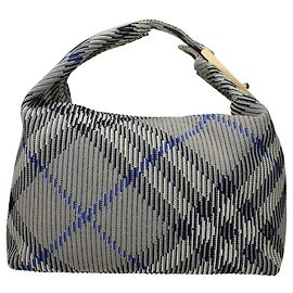 Burberry Green Polyamide Handbag Green