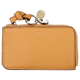 Chloé Cartera de cuero naranja Naranja