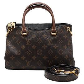 Louis Vuitton  mala e mala de ombro Monogram Canvas NOIR PALLAS BB Multicor