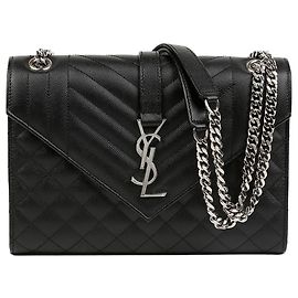 Autre Marque Bolso de cadena mediano sobre Monogram Negro Multicolor