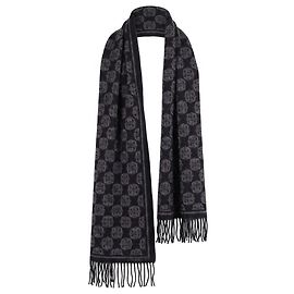 Cachecol Givenchy de lã preto Preto