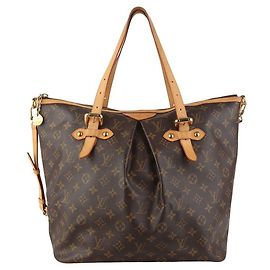 Louis Vuitton mala de ombro Monogram Palermo GM Multicor