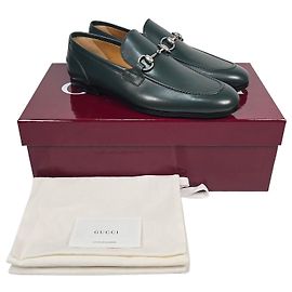 Mocassini Gucci in pelle marrone Marrone