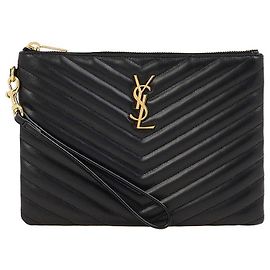 Autre Marque Clutch Monogram da Donna Multicolore