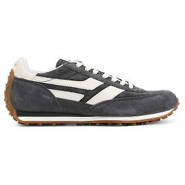 Tom Ford Suede Mix Sneaker Anthrazit Amber Braun