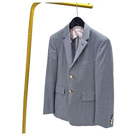Thom Browne Diagonal Armband Wool Blazer Jacket Blue
