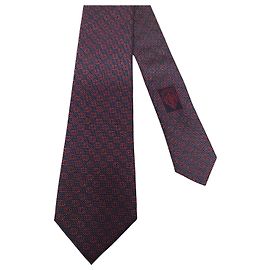 Gucci Interlocking GG Jacquard Tie Blue
