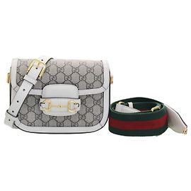Gucci Borsa a tracolla mini Horsebit Marrone