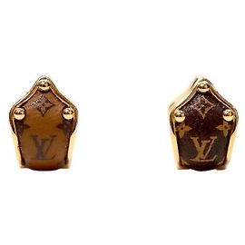 Louis Vuitton Orecchini Ear Cuff Monogram Marrone