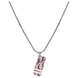 Dior Collar de Plata Pink Trotter Plata