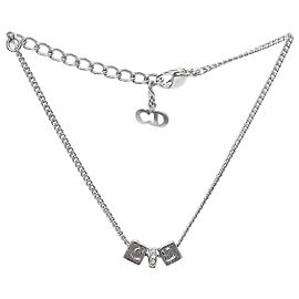 Dior Cubic Cube CD Silver Armband Silber