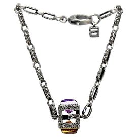 Gucci Square Cube Silver Bracelet Silvery