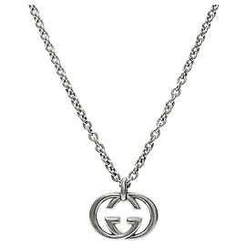 Gucci Collar entrelazado de plata Plata