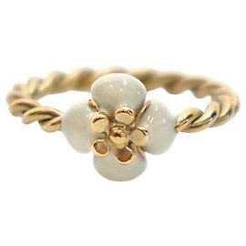 Anello Camellia Chanel Oro D'oro