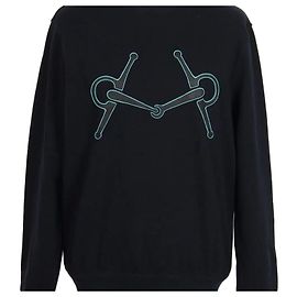 Hermès Leather Patch Horsebit Sweatshirt Multiple colors