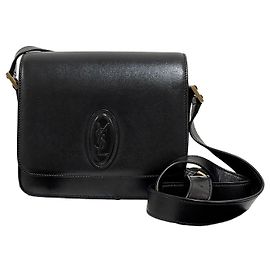 Autre Marque Borsa a Tracolla Saddle Small Crossbody Nera Nero