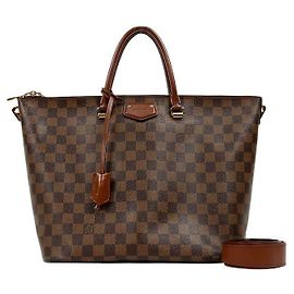 Louis Vuitton Sac cabas Damier Belmont Marron