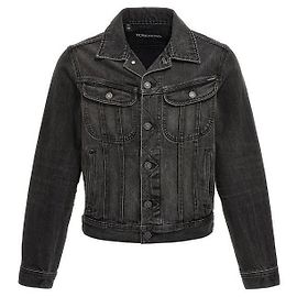 Tom Ford Giacca di jeans nera Nero