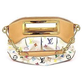 Louis Vuitton Monogram Multi-Color White Judy PM White