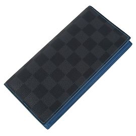 Louis Vuitton Portafoglio lungo Alessandro Damier Graphite Marrone
