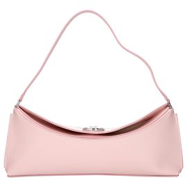 Jacquemus Bolsa de ombro em couro rosa Rosa