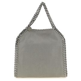 Stella Mc Cartney Graue Handtasche aus Polyester Braun