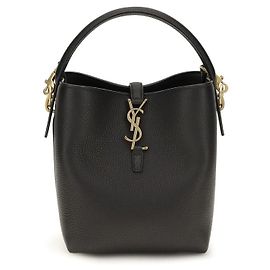 Autre Marque Bolsa Bos Taurus em couro de bezerro preto Preto