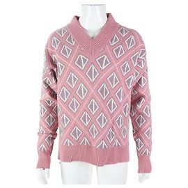 Pull en maille Dior Homme Rose Rose