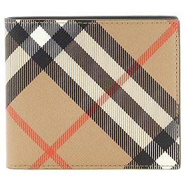 Burberry Beige Polyethylene Wallet Beige
