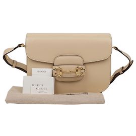 Gucci Bolsa de Ombro e Tiracolo Medium Horsebit Marrom