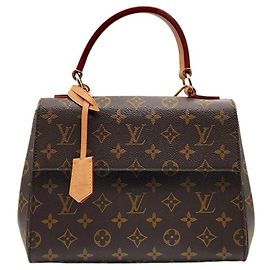 Louis Vuitton Monogram Cluny BB Marron Marron