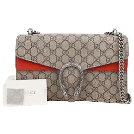 Gucci Borsa a tracolla Dionysus Small Chain Marrone