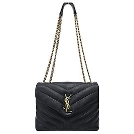 Autre Marque Bolso Monogram Loulou Small Gold Multicolor