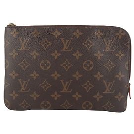 Louis Vuitton Monogram É-Tui Voyage PM Clutch Black