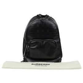 Burberry Sac à dos à carreaux embossés Multicolore
