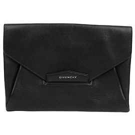Givenchy Clutch Sobre Antigona Medium Black Negro