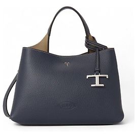 Tod's Borsa a Spalla Micro Tote Timeless Blu