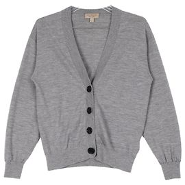 Burberry Größe des Cardigans mit Ellenbogen-Patches prüfen Mehrfarben