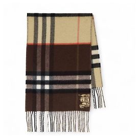 Burberry Pieces] Sciarpa in cashmere Contrast Check Multicolore