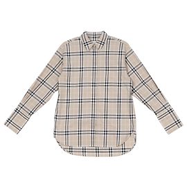 Camisa Burberry Check de algodón Talla 36 Multicolor