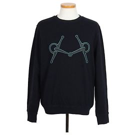 Hermès Leather Patch Horsebit Sweatshirt Multiple colors