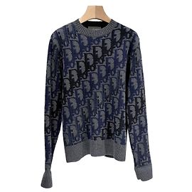 Dior Oblique Wool Knit Sweater Grade Mehrfarben