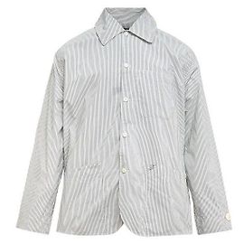 Jacquemus Camicia a maniche lunghe a righe con colletto Multicolore