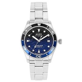 Autre Marque Ocean Star Gradient Men's Metal Watch Silvery