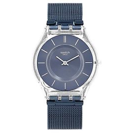 Autre Marque SWATCH Unisex Watch 151112129 Blue Blue