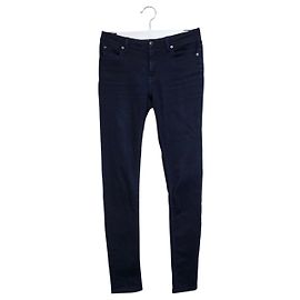 Jeans Skinny Burberry Blu Navy Blu