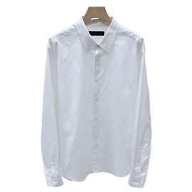 Louis Vuitton Monogram Printed Shirt White White