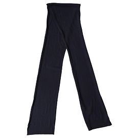Dolce & Gabbana Cachecol e Xale de malha de lã azul Azul