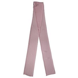Dolce & Gabbana Xale Wrap em Seda Rosa x Lenço Rosa