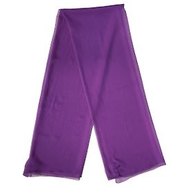 Dolce & Gabbana Xale Estola de Seda Roxa x Lenço Roxo